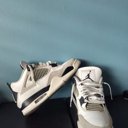 Jordan 4 Military Greys