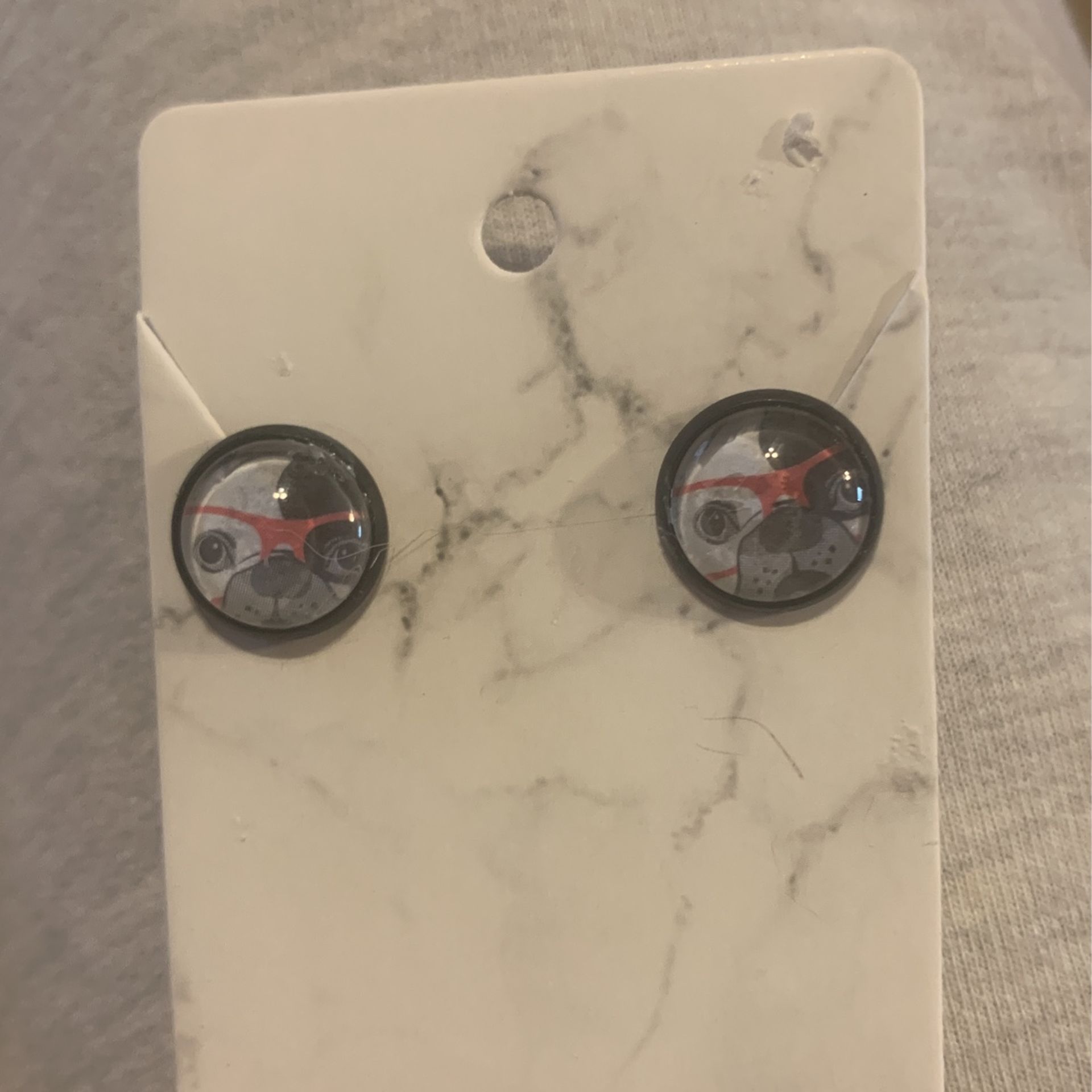 Dog Stud Earrings