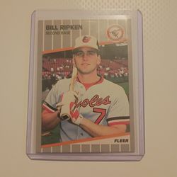 Bill Ripken Fleer 616 BLACK BOX COVER UP