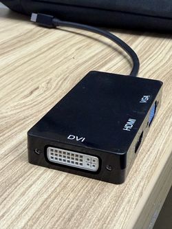 3-in-1 Mini DisplayPort to HDMI DVI VGA Adapter – Thunderbolt Compatible