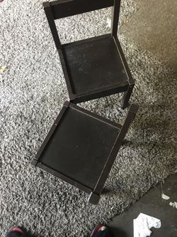 Little decorative chairs