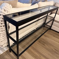 Console Table /Entryway Table-Black- 55in”