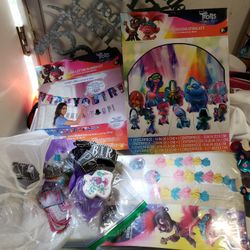 Trolls Birthday Supplies Used. 10.00