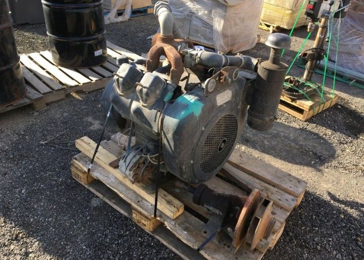 Wisconsin V65D Industrial Engine Complete Running Excellent