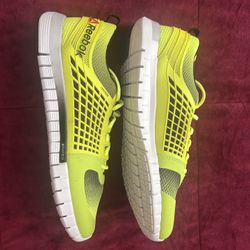 Reebok Z Rated Nano Neon Yellow Running Shoes 