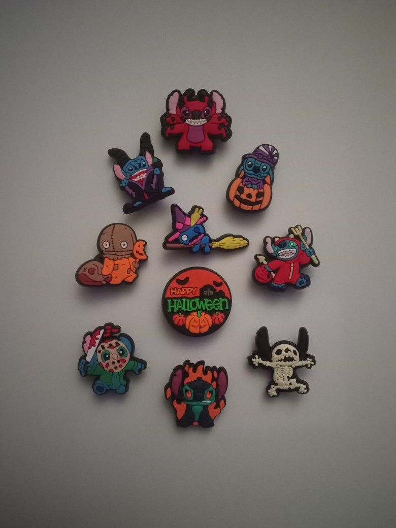 Halloween Stitch Charms