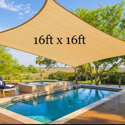 Sun shade 
16’ x 16’
16x16