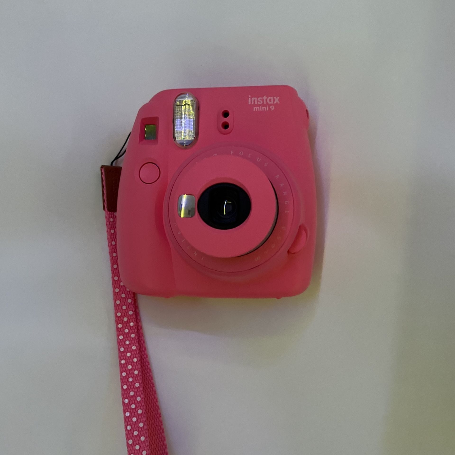 Pink Instax Mini 9 Camera