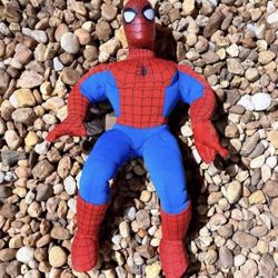 2002 Toy Biz 20" Plush Spider-Man My Pal Talking Light-Up Eyes