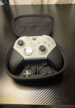 Xbox Elite Wireless Controller Series 2 – White – w/ All Accessories