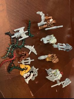 Lego mini figures bionicles