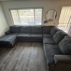 Large Grey sectional 