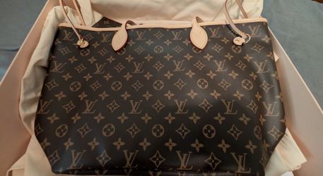 BRAND NEW! Louis Vuitton Monogram Neverfull MM NM MNG Cerise Handbag