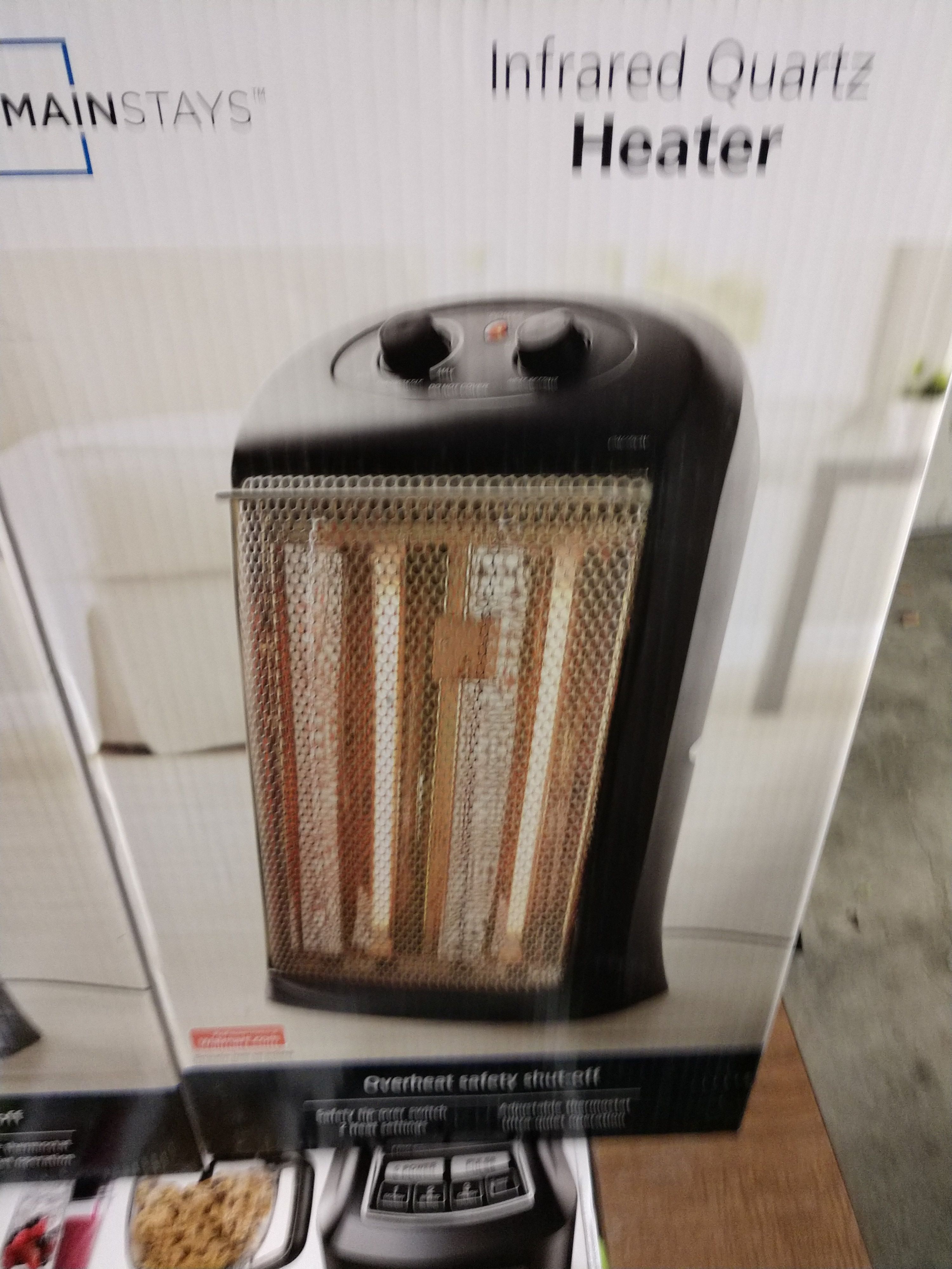 Mainstays infrared quartz heater