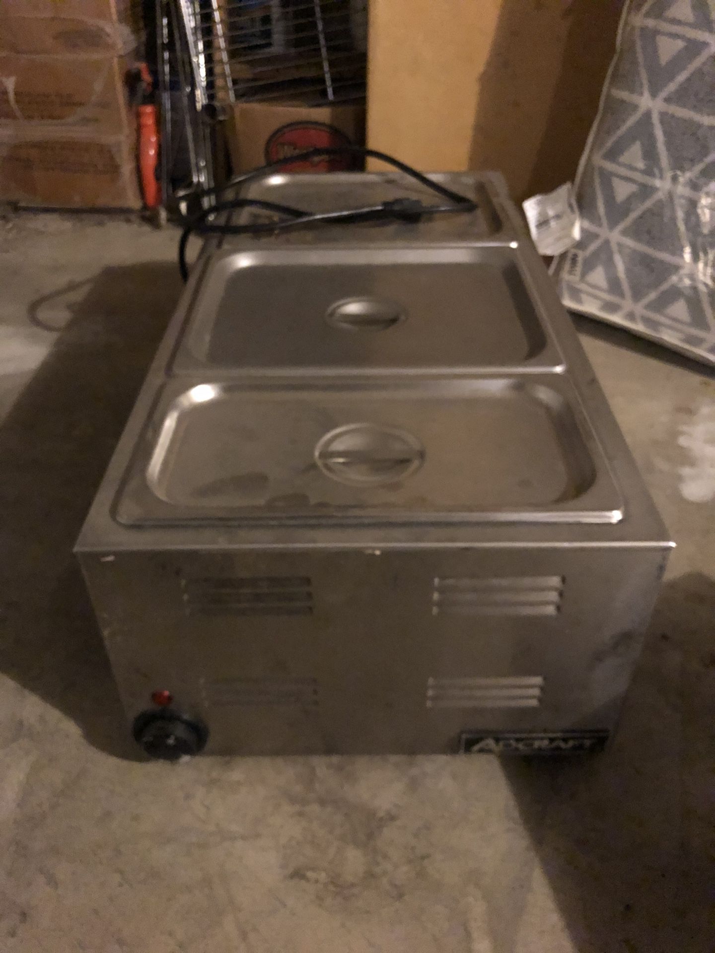 Commercial Electric food warmer large