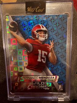 Fernando Mendoza ‘Wild Card’ #2/7