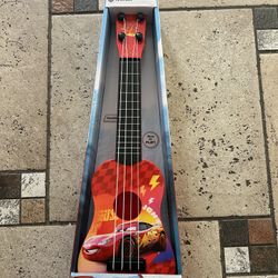NWT Disney Pixar Lightning Cars Ukulele 