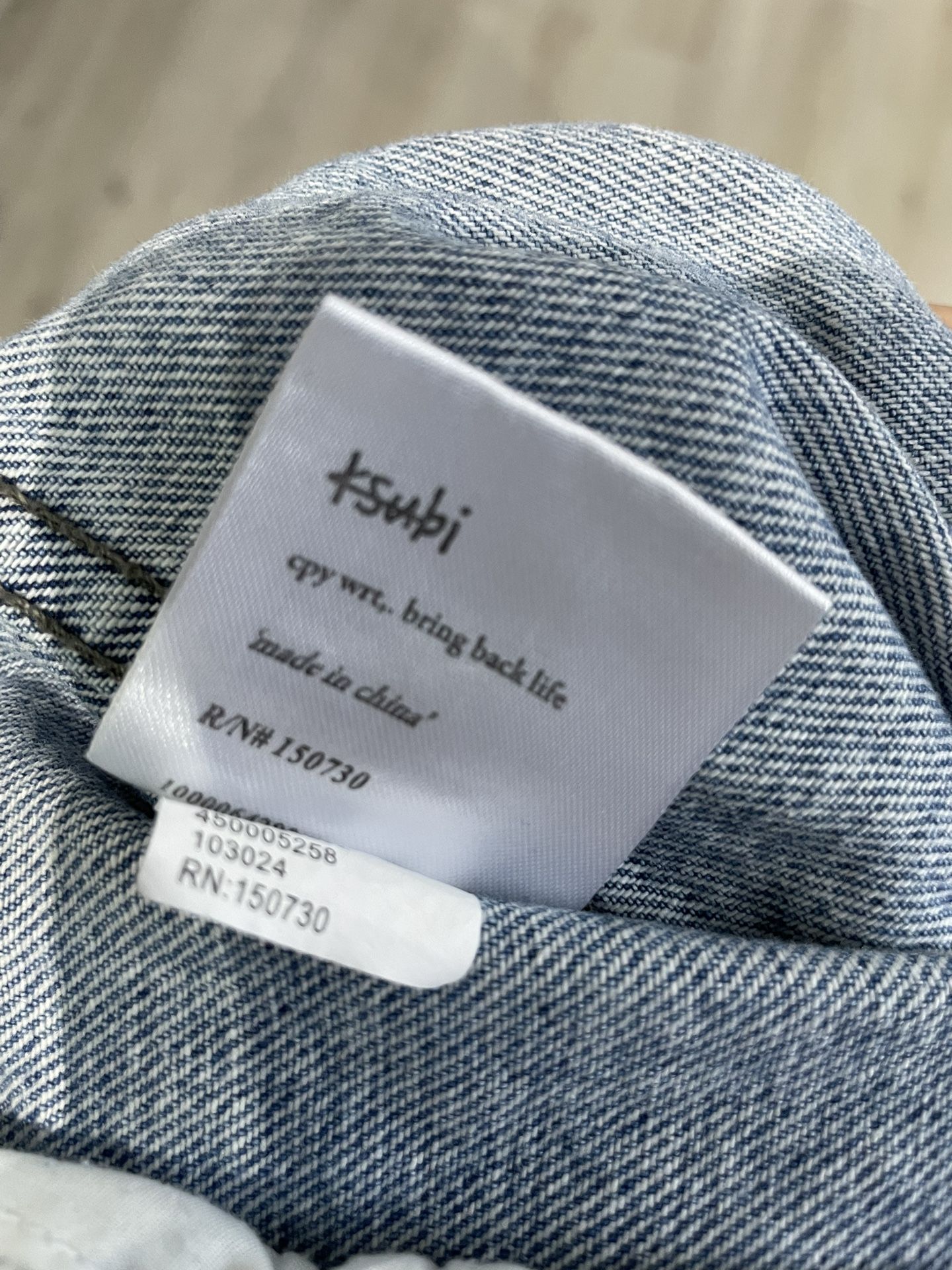 Ksubi Denim Jacket Sz S