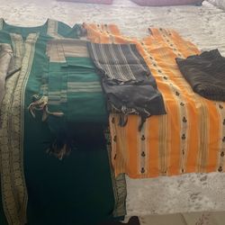 Women Three Piece Set With Leggings And Scarf