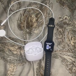 Apple Watch & JBL Headphones. 