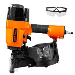  Coil Framing Nailer MCN90, 1-3/4" to 3-1/2"15 Degree Pneumatic Framing Nail Gun with Tool-Less Depth Adjustment, 90- i Nailer for Framing, Wall Floor