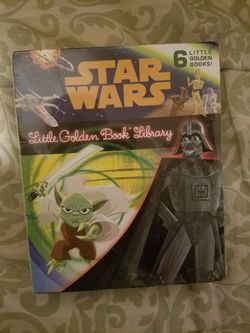 Star wars 6 little golden books