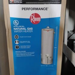 Rheem Water 💦 Heater 50 Gal 
