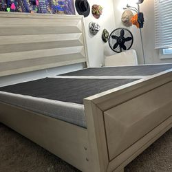 King size bed frame