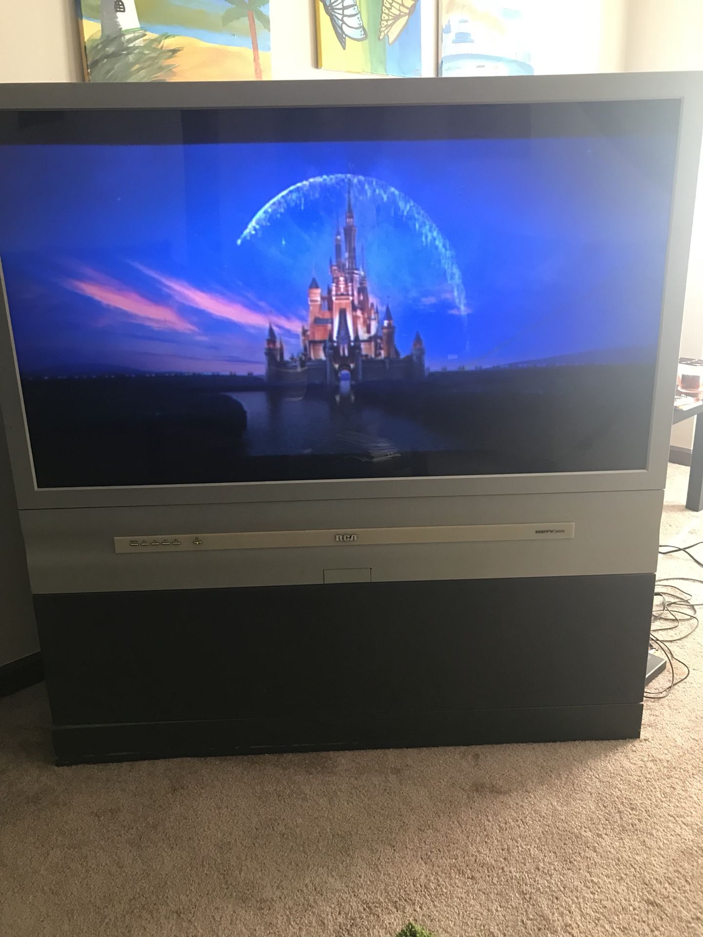 55 in RCA big screen TV