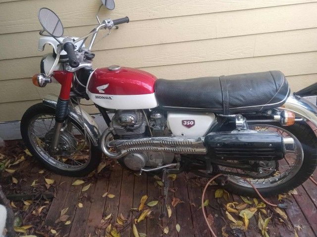 1969 Honda 350 Scrambler