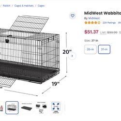 New Small Pet ( Bunny, Dog)  Cage 