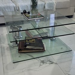 Three Tier Motion Cocktail Table 