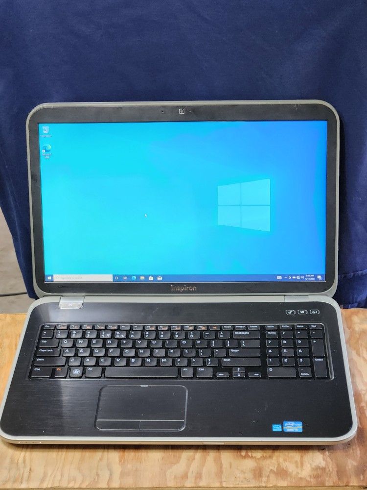 17"screen Dell Laptop Intel Core I5 Processor 12gb Ram Webcam Wifi HDMI Microsoft Office Installed