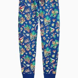 Polo Ralph Lauren Tropical Polo Bear Sleep Jogger Pants Size M