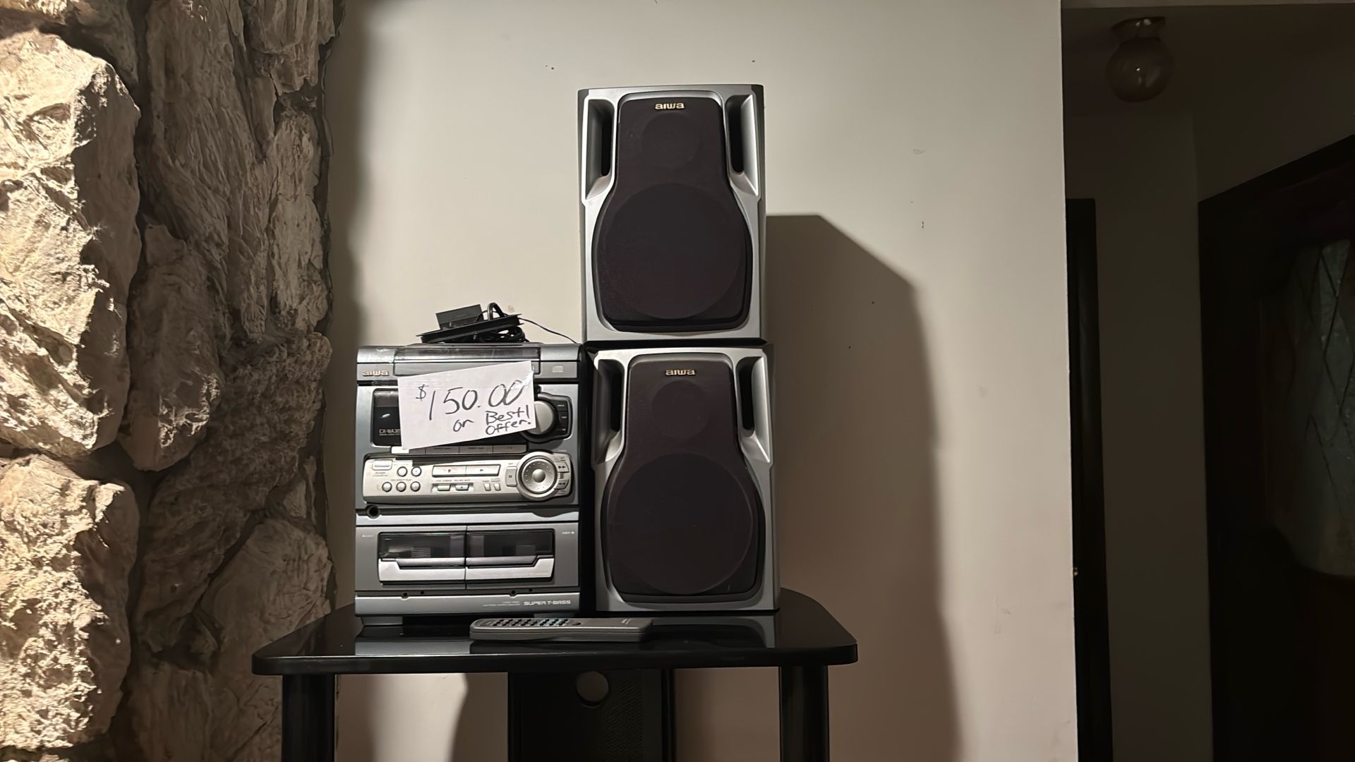 3 Piece Stereo Radio.