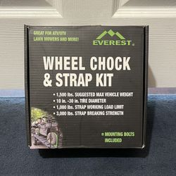 Everest Wheel Chock Strap Kit