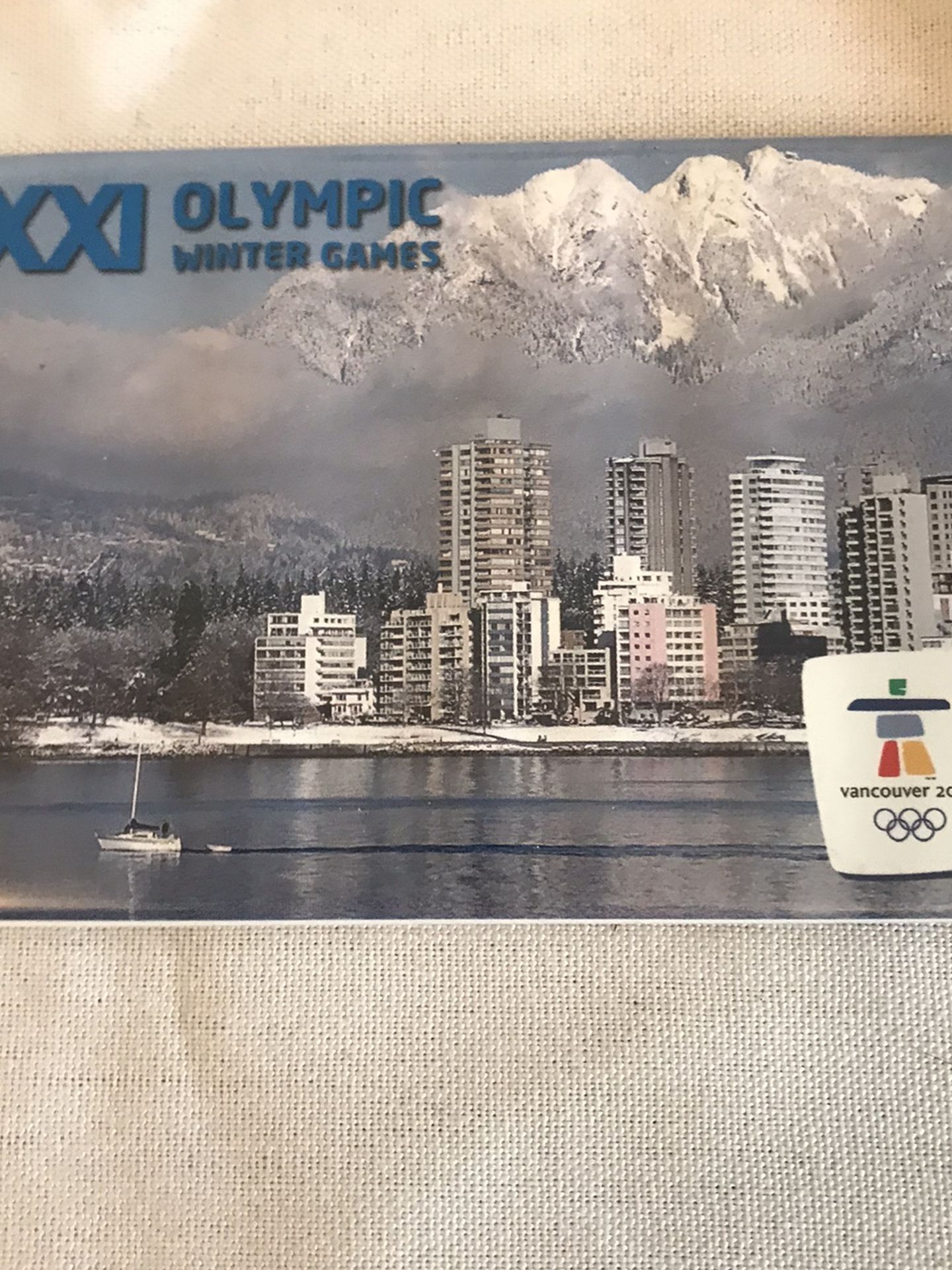 2010 Vancouver Winter Olympics Refrigerator Magnet