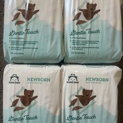 Mama Bear Diapers  120  Newborn Hypoallergenic Gentle Touch 