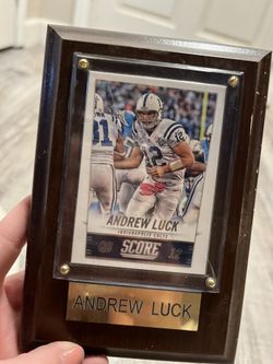 Andrew Luck Plaque