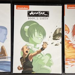 Avatar Last Airbender Dvd Set Books 1-3