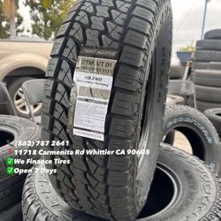 285/70R17 Gritmastwe GTM A/T New Set of Tires Installed and Balanced Set de Llantas Nuevas Instaladas y Balanceadas