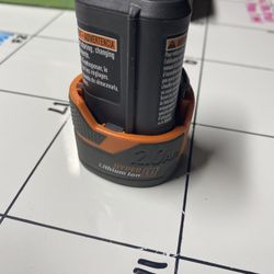 Ridgid 2.0Ah Battery