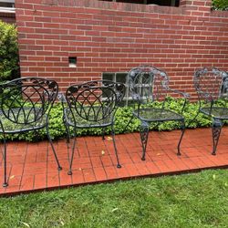 Wrought Iron Patio Table And Chairs