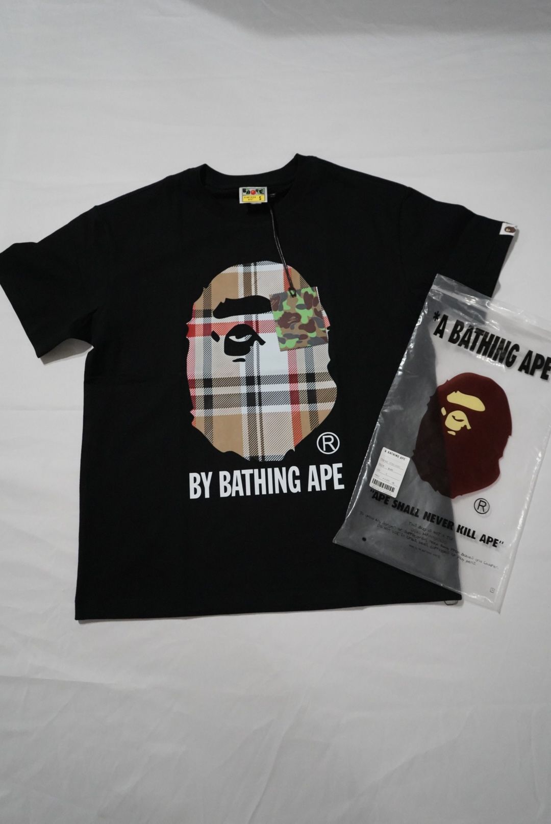 Bape burberry