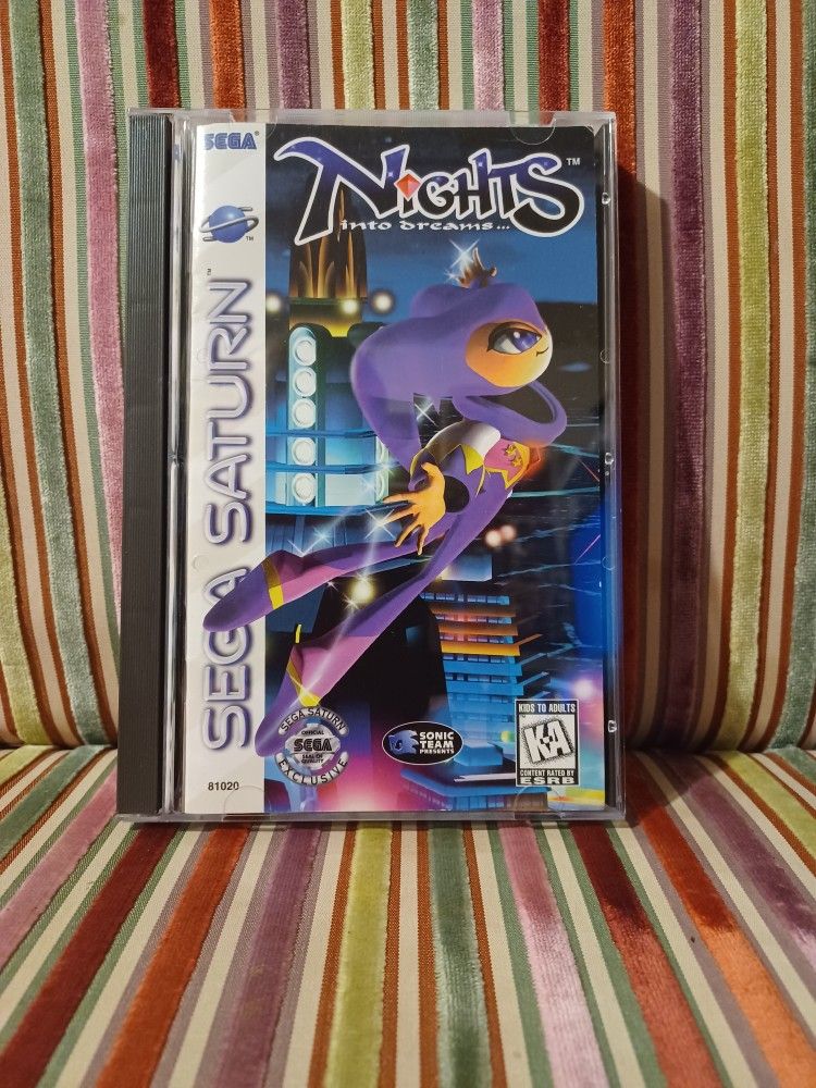 Nights Into Dreams Sega Saturn 