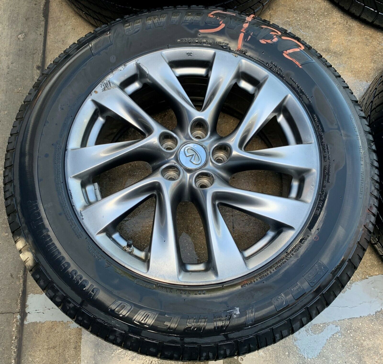 2013 2014 2015 INFINITI JX35 QX60 18'' INCH WHEELS RIMS W/ TIRES (SET OF 4) ML7WH514 for Sale