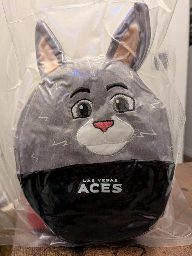 Las Vegas Aces Buckets Mascot Squishy WNBA