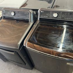 Lg Washer And Dryer Set Electric 