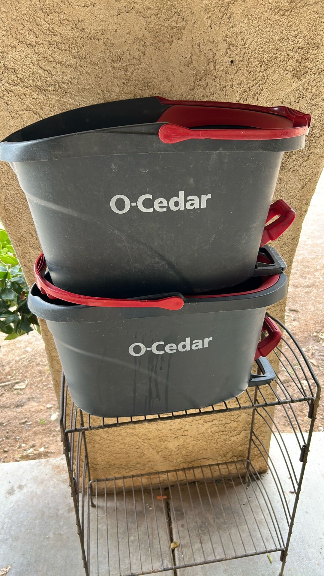Mopping  Buckets .