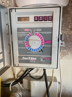 Irrigation timer program and install